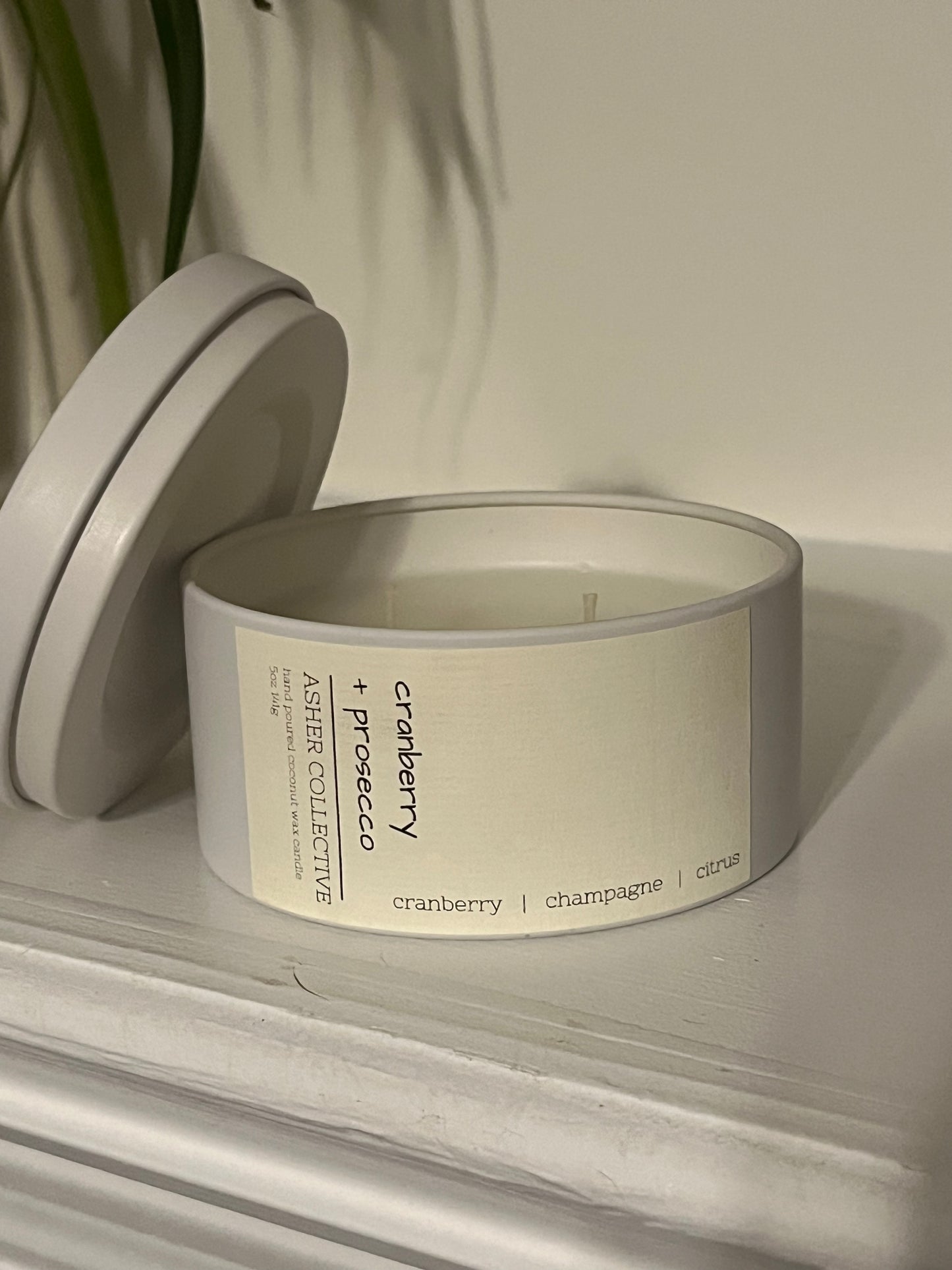 Cranberry + Prosecco 5oz Candle