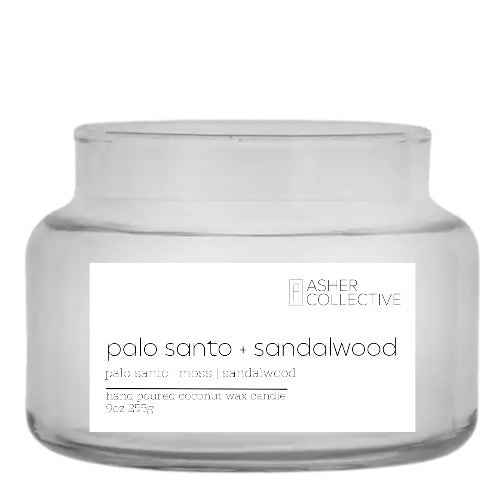 Palo Santo + Sandalwood 9oz Candle